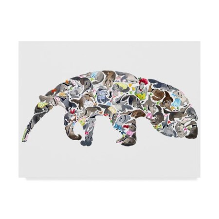 Trademark Fine Art Louise Tate 'Anteater' Canvas Art, 14x19 ALI42732-C1419GG